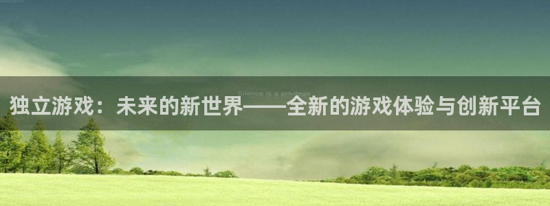 高德娱乐咨询：独立游戏：未来的新世界——全新的游戏体验与创新