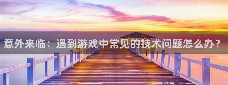 高德娱乐官方注册登录：意外来临：遇到游戏中常见的技术问题怎么